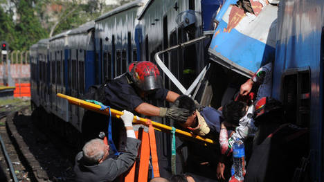 El Chapa 16, tren descarrilado que provocó 51 muertes.