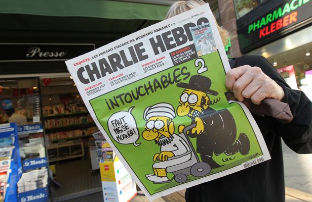 Caricaturas del semanario francés Charlie Hebdo