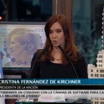 Cristina: ¿Un millón y medio de capacitados en software?