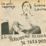 Reportaje a Gabriel Levinas