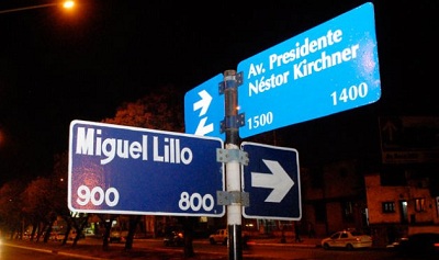 Avenida Pte. Nésto Kirchner en Tucumán