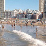 Bandera roja en Mar del Plata
