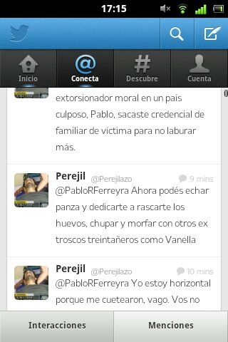 Otro twitt desde la cuenta @perejil