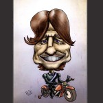 El caballero de la motocicleta