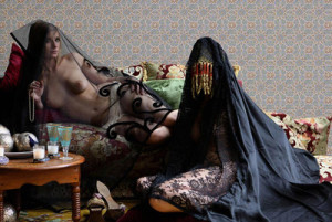 Fotografía de la artista marroquí Majida Khattari