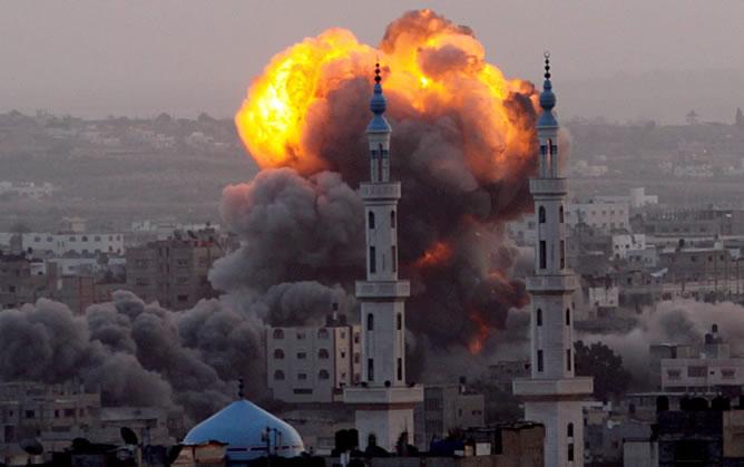Bombardeo de Israel sobre Gaza